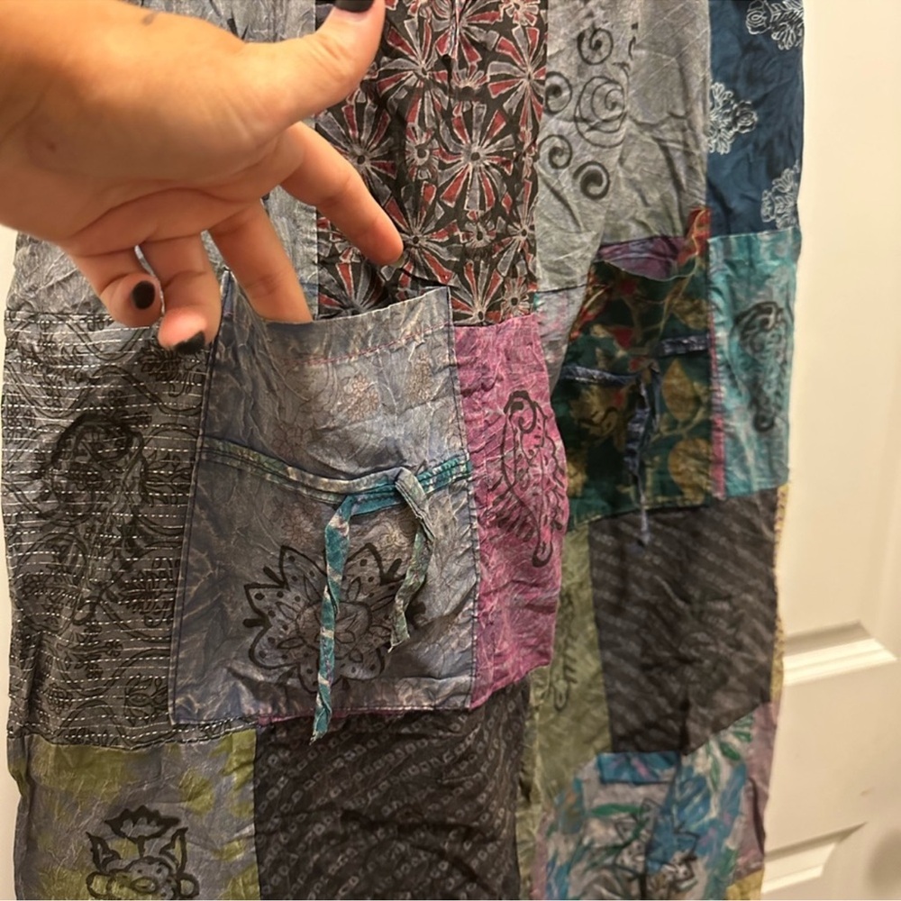 Patchwork Multicolor Woman’s Pants - image 3